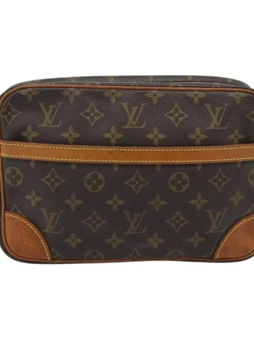 LOUIS VUITTON Monogram Trocadero 27 Shoulder Bag M51274 LV Auth 188424